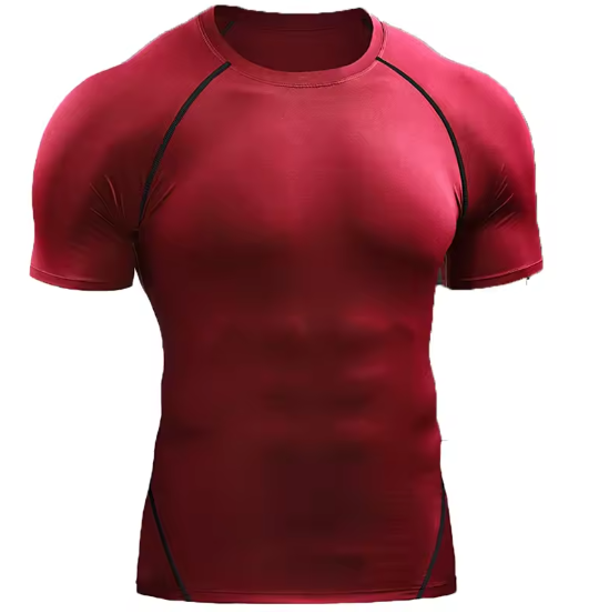 Camisa de compressão esportiva