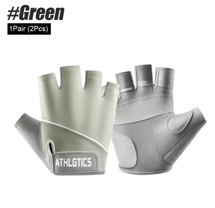1 par respirável luvas de treino