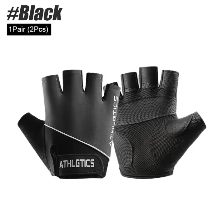 1 par respirável luvas de treino
