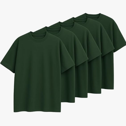 Kit 5 Camisetas Oversized Diversas