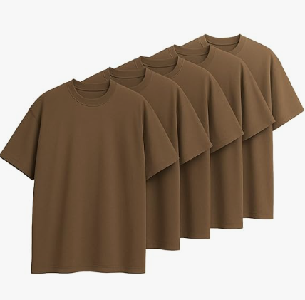 Kit 5 Camisetas Oversized Diversas