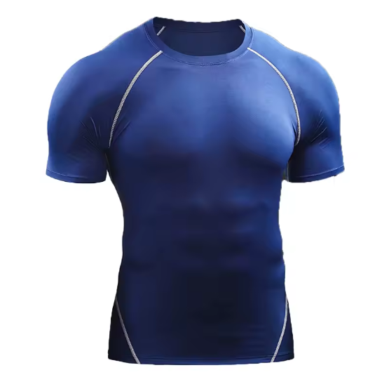 Camisa de compressão esportiva